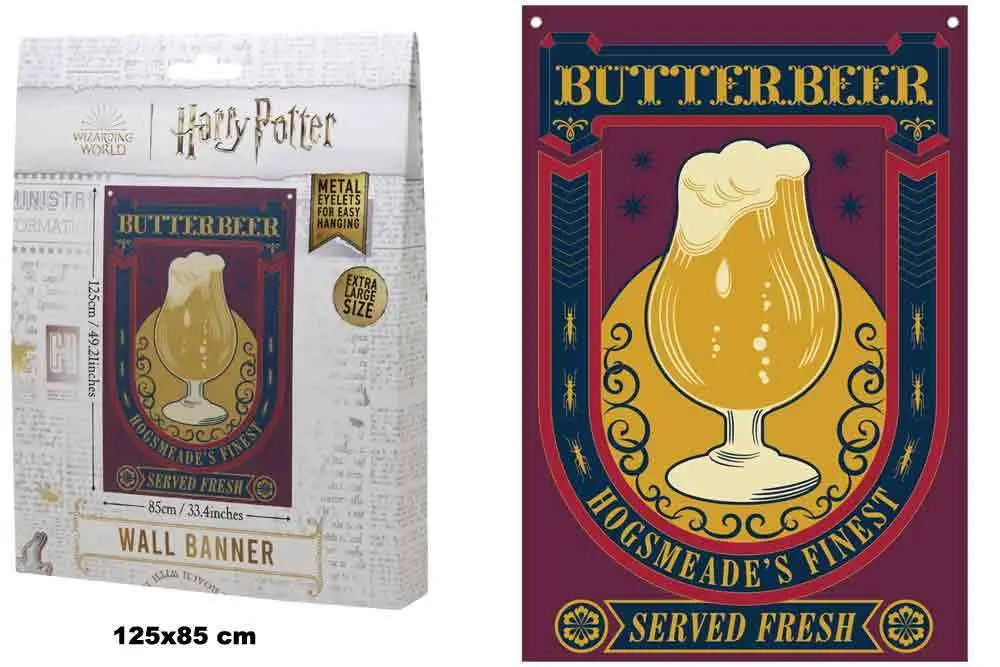 HARRY POTTER - Butterbeer Wall Banner - Figurine